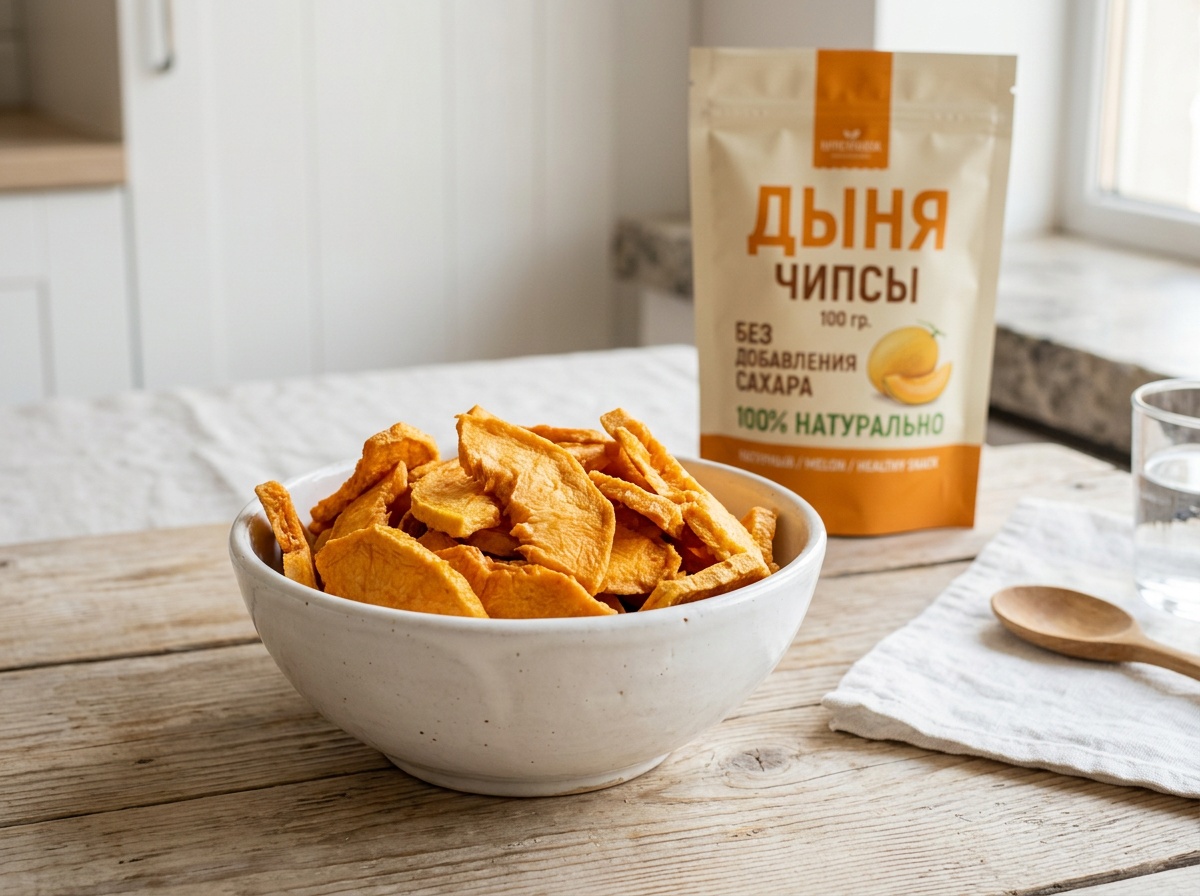 Чипсы дыня 100 гр.
